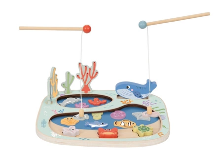 TOOKY TOY Złowić Rybkę Gra Zręcznościowa Układanka Montessori