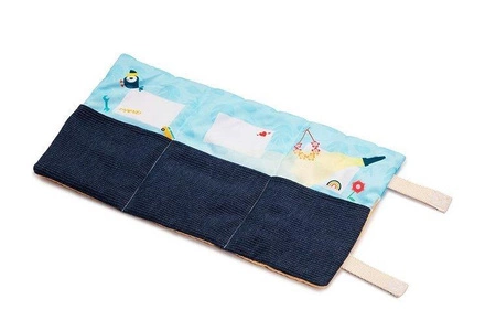 LILLIPUTIENS Mini - przytulanki rodzina nosorożców z rozkładaną matą Nosorożec Marius 2 lata+