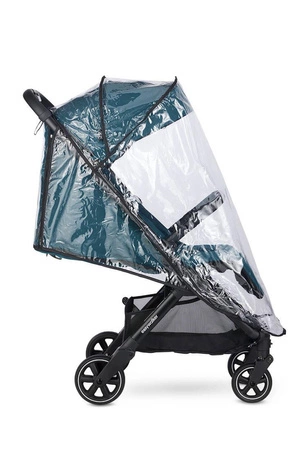 Easywalker Jackey Kompaktowy, samoskładający się wózek spacerowy z torbą transportową Teal Green