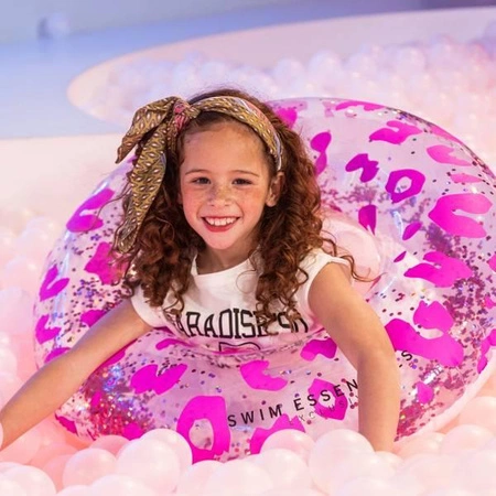 The Swim Essentials Koło do pływania Panterka Neon 90cm 2020SE174