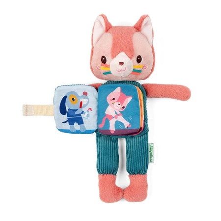 Lilliputiens Przytulanka z książeczką Kotka Jeanne 6 m+