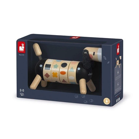 Drewniany sorter obrotowy Pies Sweet Cocoon, Janod