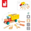 Janod Ciężarówka do składania do ciągnięcia Brico ‘Kids 2+