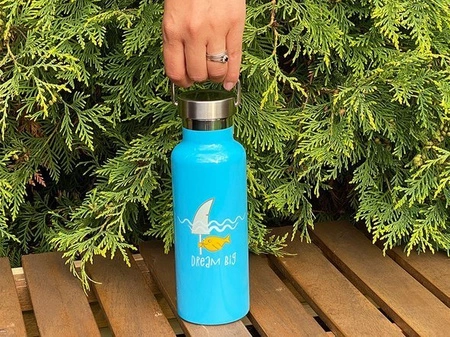 Butelka termiczna Blue 0,5l H&H LIFESTYLE