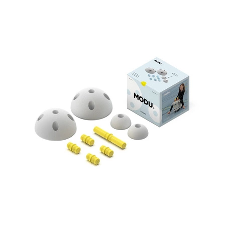 MODU - Half Ball Kit - piankowe półkule rozwijające motorykę dużą, żółte