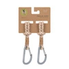 Lassig Casual Label Uniwersalne sznurkowe zaczepy do torby do wózka 2 szt. camel vanilia
