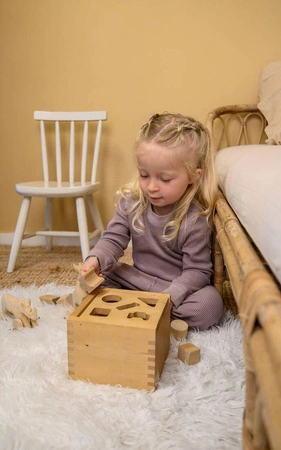 Lodger dwuczęściowa piżamka bawełniana wrzosowa Ciumbelle Rose r. 92