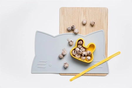 Silikonowa podkładka Kotek We Might Be Tiny - Grey