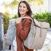 Lassig Green Label Plecak dla mam z akcesoriami Rolltop Up Backpack taupe (Edycja limitowana)