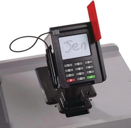 Wolnostojący drewniany sklep spożywczy Fresh Mart 19340 -Melissa & Doug, zabawa w sklep