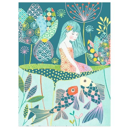 Wydrapywanka ZACZAROWANY STAW DJ09716