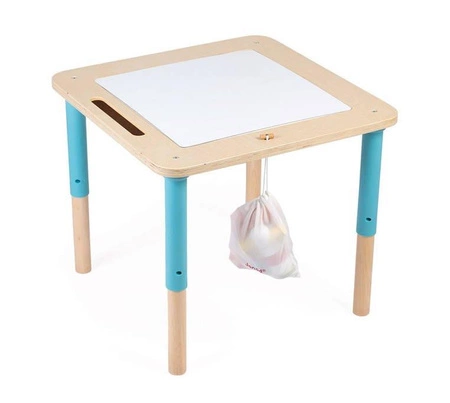 Drewniany progresywny stolik aktywizujący 18 m+, Janod