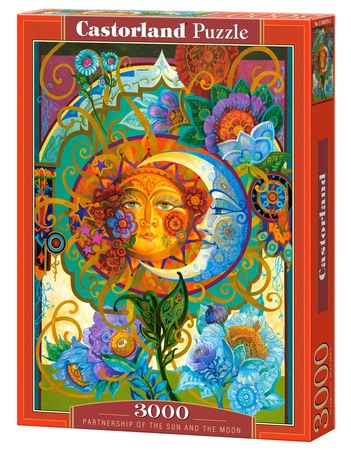 Puzzle 3000 Partnership of the Sun and The Moon C-300679-2