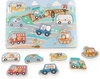 Puzzle dźwiękowe Pojazdy