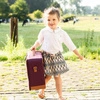 Childhome Walizka dziecięca Mini traveller Aubergine