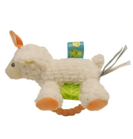 Mary Meyer Miękka Grzechotka i Gryzak z Metkami Owieczka