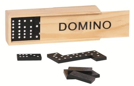 Domino w drewnianym pudełku II, 28 el.