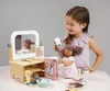 Salon fryzjerski - drewniana toaletka z akcesoriami, Tender Leaf Toys