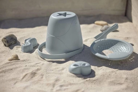 Lassig Zestaw 5 zabawek do piasku Water Friends niebieski