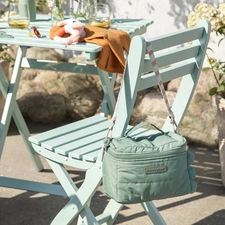 Done by Deer Torba Termiczna na Lunch Pikowana Croco Green