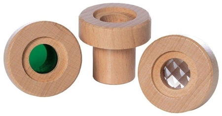 Drewniany aparat fotograficzny Natural Historian 218390-Manhattan Toy, kalejdoskop dla dzieci