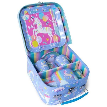 Kraina Fantazji Zestaw do Herbaty w Walizeczce 7 elementów