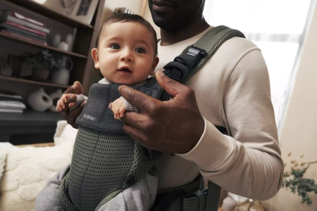 BABYBJORN - nosidełko Harmony 3D Mesh, Zielony