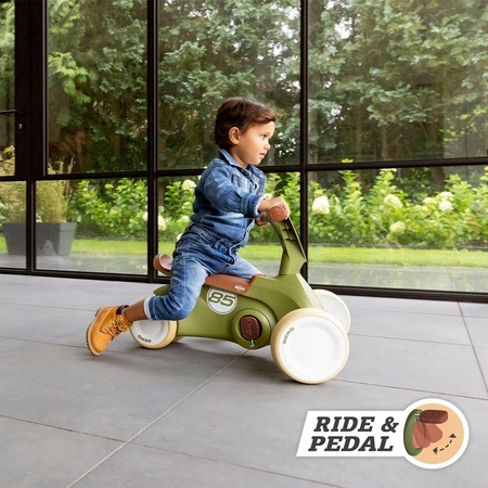 BERG GO2 Gokart Jeździk Rowerek 2w1 Retro Green