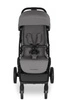 Easywalker Jackey XL Przestronny, samoskładający się wózek spacerowy z kołami XL Marble Grey