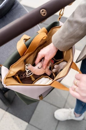 Done by Deer Plecak z Przewijakiem Blue Mix