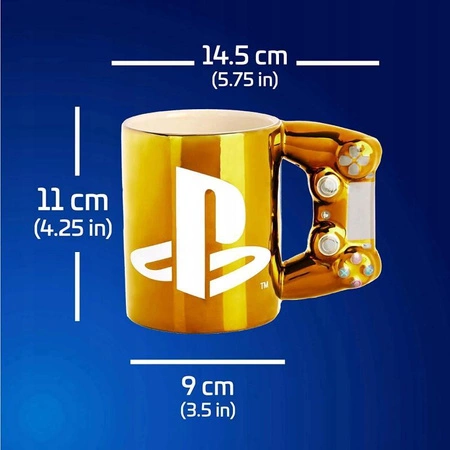 Kubek Playstation Dualshock 4 (złoty)