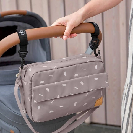 Lassig Casual Label Torebka-organizer do wózka 2w1 Blocks taupe