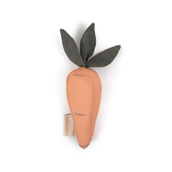 Filibabba Lniana grzechotka Carrot