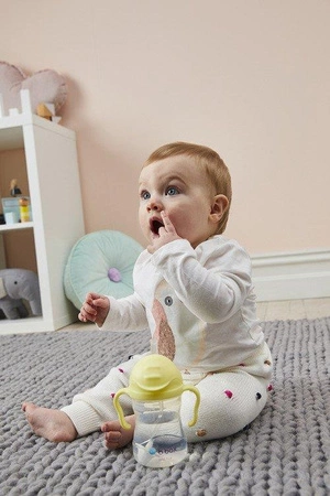 Bidon ze słomką 240 ml, Gelato Banana Split, b.box