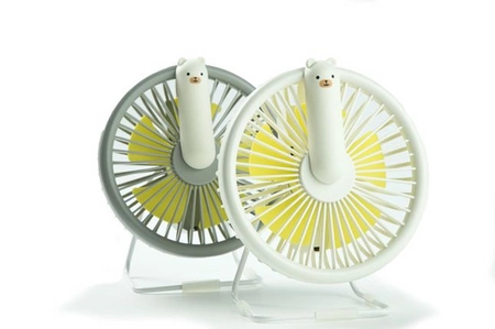 Miś Wiatraczek Lampka Szara Rabbit&Friends