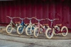 Pierwszy rower biegowy balansujący dziecięcy czerwony dla dzieci Trybike