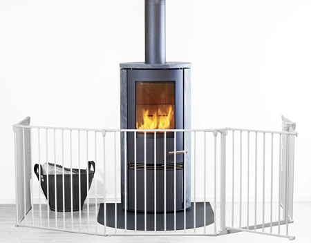 Baby Dan - Osłona kominka FLEX XL, biały