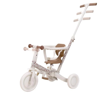 Little Dutch Rowerek trójkołowy 4w1 z rączką Sunny Flower