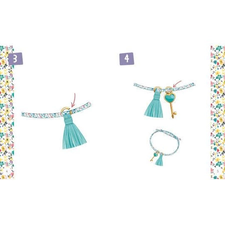 Auzou Bransoletki przyjaźni DIY na tasiemkach 506281