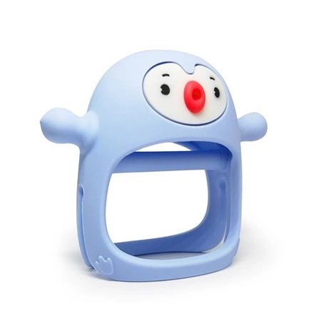 Smily Mia Gryzak Silikonowy Pingwin Buddy Light Blue