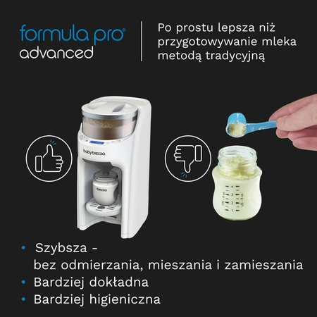 Baby Brezza Formula Pro Advanced All White