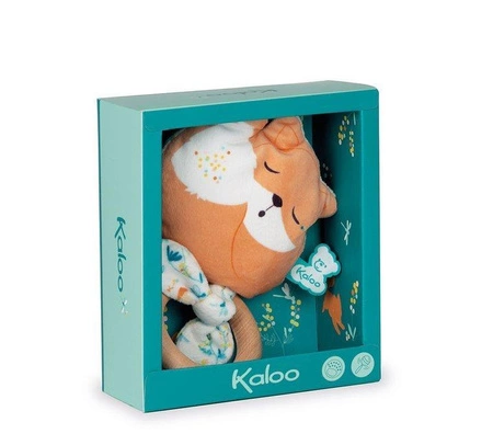 Kaloo Gryzak grzechotka Lisek Leonard 11 cm w pudełku kolekcja Fripons