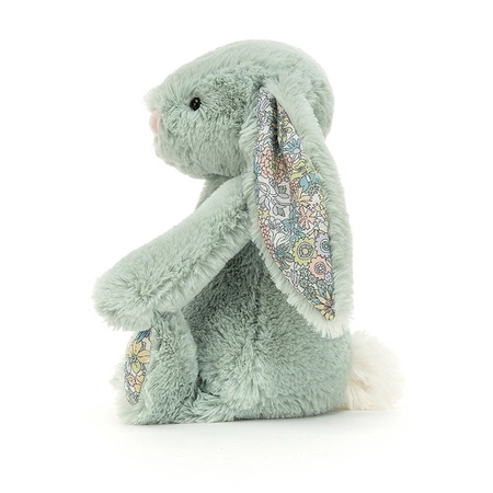 JellyCat - Króliczek Kwieciste Uszy Miętowy 18 cm