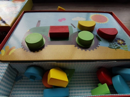 Moja pierwsza drewniana mozaika Apli Kids