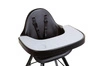 Childhome Tacka ABS do krzesełka Evolu 2 + mata silikonowa Black