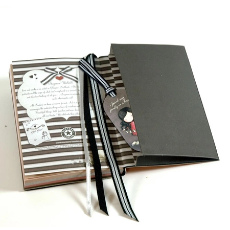 Miękki notes z długopisem - Gorjuss - Family in a book