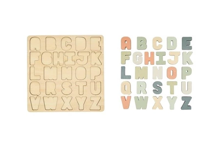 Pearhead Drewniane Puzzle Alfabet