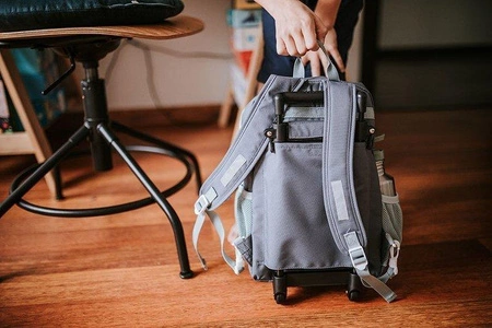 Lassig Plecak na kółkach z odczepianym stelażem 2w1 About Friends Szop