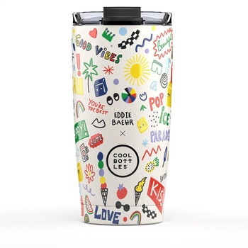 Cool Bottles Kubek termiczny 550 ml Triple cool Xclusive Good Vibes