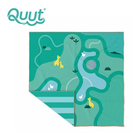 QUUT Dwustronny ręcznik plażowy PlayTowels XL (180 x 180cm) Safari